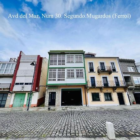 Ferienwohnung Piso En El Puerto Mugardos Exterior foto